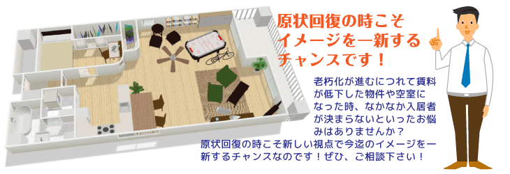 原状回復イメージ